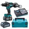TALADRO PERC XGT40V +2BAT 2,5AH Y CAR. MAKITA HP001GM201