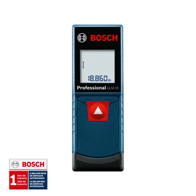 MEDIDOR DE DISTANCIA LASER 20 METROS BOSCH GLM 20