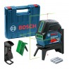 NIVEL LASER COMBINADO 2 LINEAS Y PLOMADA BOSCH GCL 2-15 G