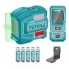 KIT NIVEL LASER 35MT+MEDIDOR DISTANCIA 60MT TOTAL TOSLL0401