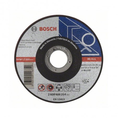 Disco De Corte 115 Mm 4-1/2” Metal Bosch – 50 Unidades